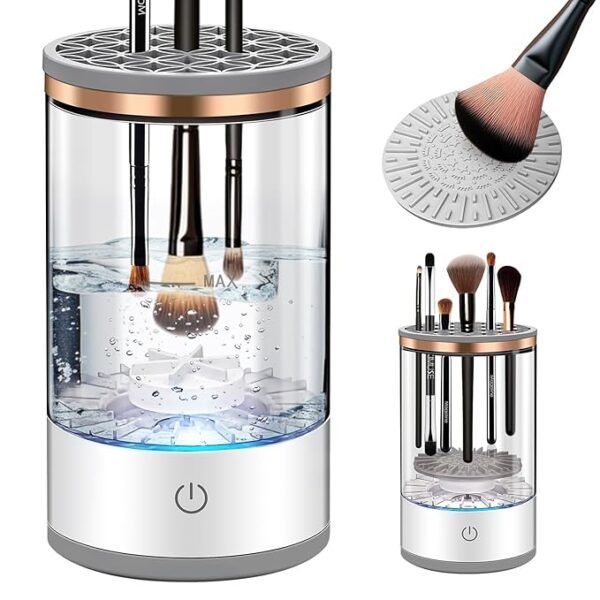 LIMITED TIME DEALS Electric Makeup Brush Cleaner 65% OFF with ZLQ3TUC7