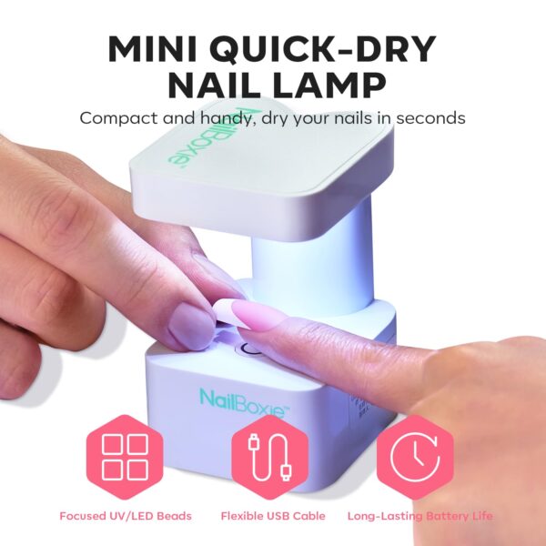 LIMITED TIME DEALS Gel X Nail Kit, Press On Nails Kit with LED Light,50% OFF WITH 5016Q3RL - Image 4