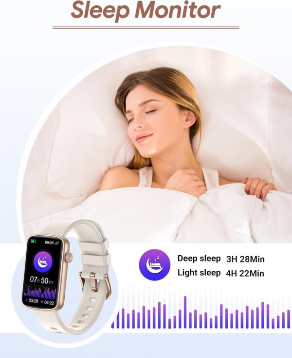 LIMIMTED TIME DEALS RUIMEN Fitness Tracker, Fitness Watches for Women Men with Heart Rate Monitor Blood 43% OFF - Image 3