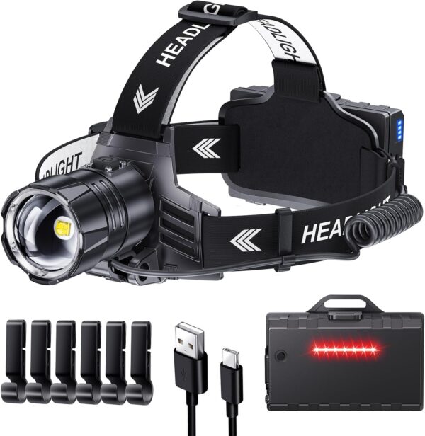 LIMITED TIME DEALS Lumen LED Rechargeable Headlamp 68% OFF WITH 482JYGMI