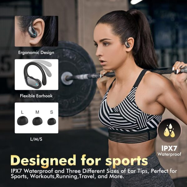 LIMITED TIME DEALS Wireless Earbuds Bluetooth Headphones 88% OFF - Image 3