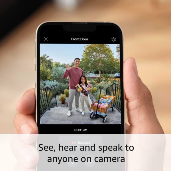 LIMITED TIME DEALS Ring Battery Doorbell Plus (newest model) | Head-to-Toe HD 33% - Image 3