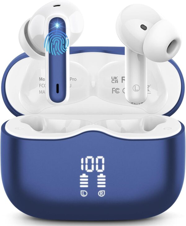 LIMITED TIME DEALS Wireless Earbuds, Bluetooth 5.4 Headphones in Ear  86% OFF