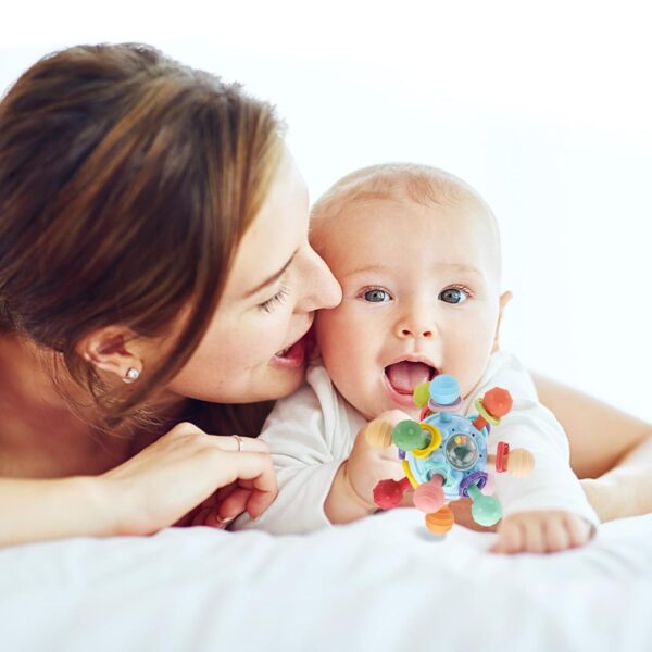 LIMITED TIME DEALS Baby Montessori Sensory Toys for 0-6 6-12 Months, Baby Teether Teething 55% OFF - Image 2