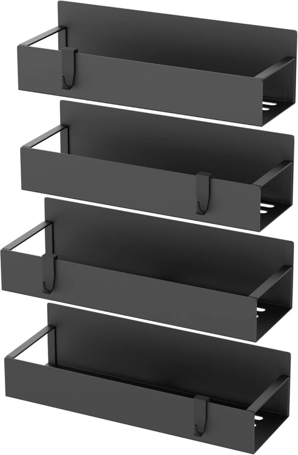 LIMITED TIME DEALS 4 Pack Magnetic Spice Storage Rack Organizer for Refrigerator 15% OFF - Image 4