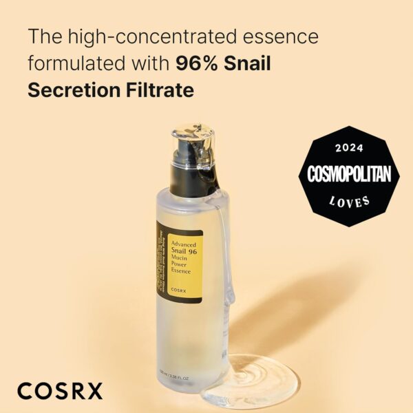 LIMITED TIME DEALS COSRX Snail Mucin 96% Power Repairing Essence 3.38 fl.oz 100ml, 25% OFF - Image 4