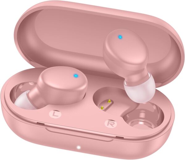 LIMITED TIME DEALS MOZOTER S8 Mini Wireless Earbuds Bluetooth 5.3 in Ear Light-Weight 47% OFF