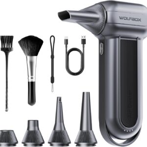 LIMITED TIME DEALS WOLFBOX MF100 Electric Air Duster-150000RPM Super Power 36% OFF
