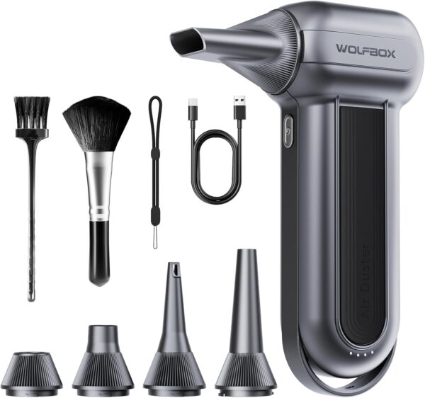 LIMITED TIME DEALS WOLFBOX MF100 Electric Air Duster-150000RPM Super Power 36% OFF