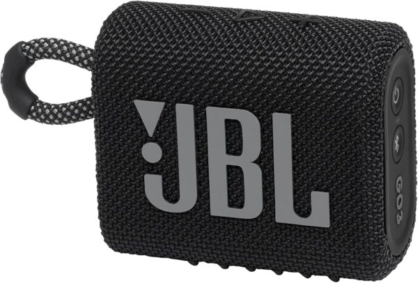 LIMITED TIME DEALS JBL Go 3 - Portable Mini Bluetooth Speaker, big audio and punchy bass, 25% OFF