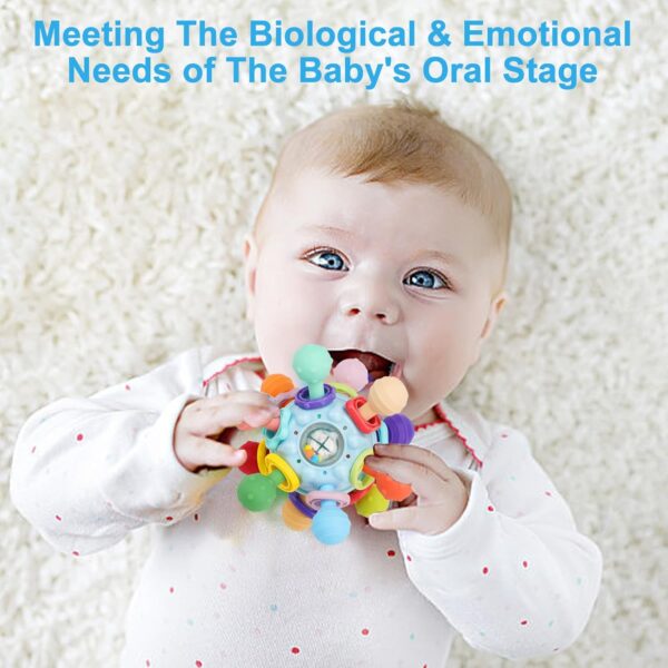LIMITED TIME DEALS Baby Montessori Sensory Toys for 0-6 6-12 Months, Baby Teether Teething 55% OFF - Image 4
