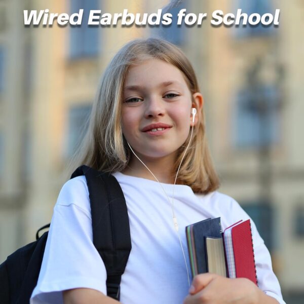 LIMITED TIME DEALS Wired Earbuds with Microphone 5 Pack, in-Ear Headphones 38% OFF - Image 2