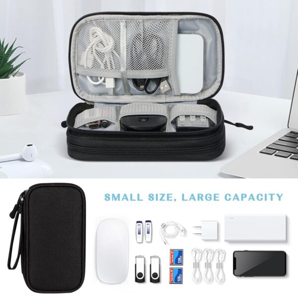 LIMITED TIME DEALS FYY Travel Cable Organizer Pouch Electronic Accessories Carry Case 24% OFF - Image 2