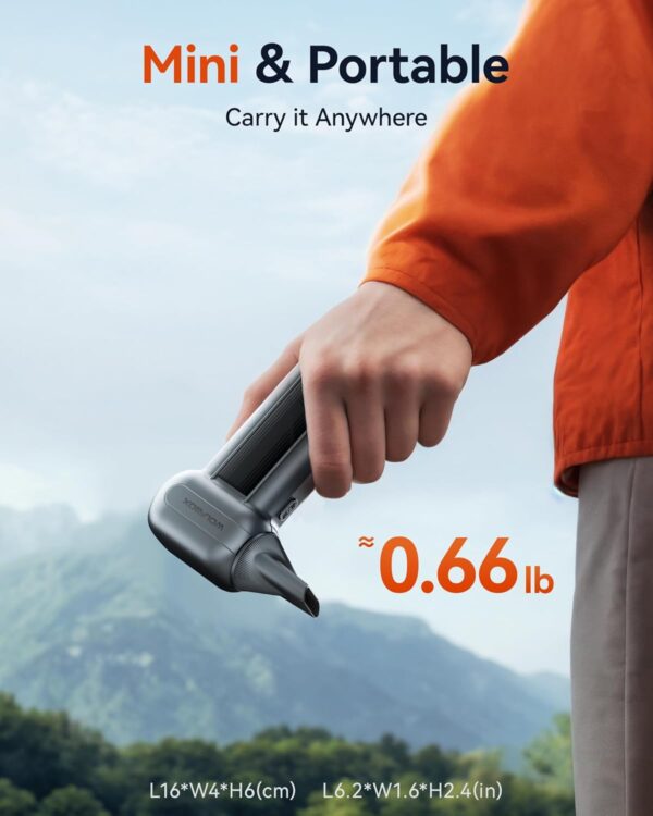 LIMITED TIME DEALS WOLFBOX MF100 Electric Air Duster-150000RPM Super Power 36% OFF - Image 3
