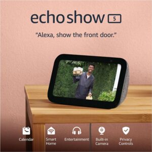 LIMITED TIME DEALS Amazon Echo Show 5 with Alexa (newest model), Smart display 28% OFF