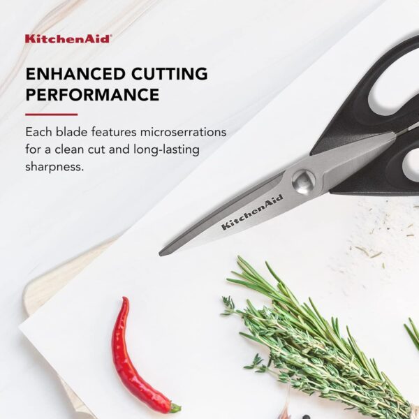 LIMITED TIME DEALS KitchenAid All Purpose Kitchen Shears with Protective Sheath Durable 25% OFF - Image 3
