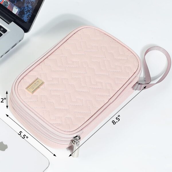 LIMITED TIME DEALS NISHEL Travel Cord Organizer Case, Double Layers Tech 10% OFF - Image 3