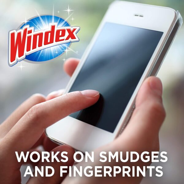 Windex Electronic Cleaning Wipes, Pre-Moistened Screen Wipes for TVs, Phones, - Image 3