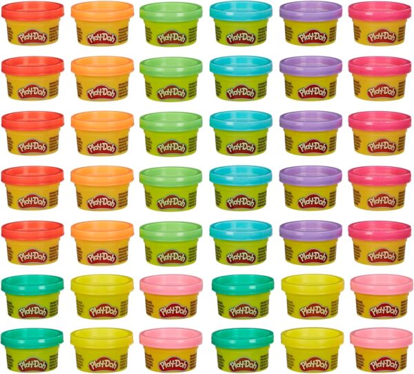 LIMITED TIME DEALS Play-Doh Bulk 42-Pack of 1-Ounce Cans, Easter Basket Stuffers  29% OFF