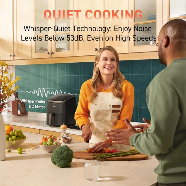 LIMITED TIME DEALS COSORI Air Fryer 9-in-1, Compact & Large 6-Qt, Fast Turbo Modes 17% OFF - Image 4