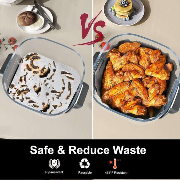 LIMITED TIME DEALS Air Fryer Liners for Ninja Crispi: Silicone Liners 2pcs Ninja  31% OFF - Image 3