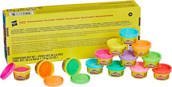 LIMITED TIME DEALS Play-Doh Bulk 42-Pack of 1-Ounce Cans, Easter Basket Stuffers  29% OFF - Image 2