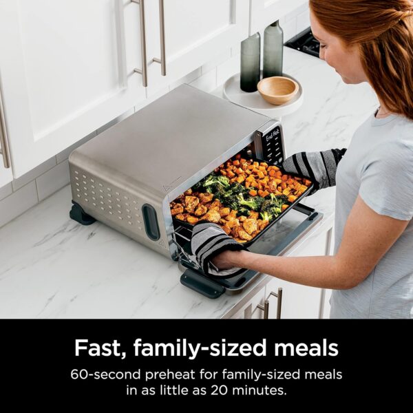 LIMITED TIME DEALS Ninja SP201 Digital Air Fry Pro Countertop 8-in-1 Oven  66% OFF - Image 3