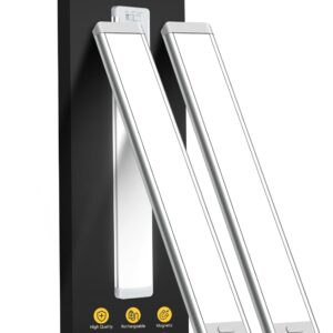 LIMITED TIME DEALS Under Cabinet Lighting,40 LED Rechargeable Battery Operated Motion Sensor  36% OFF