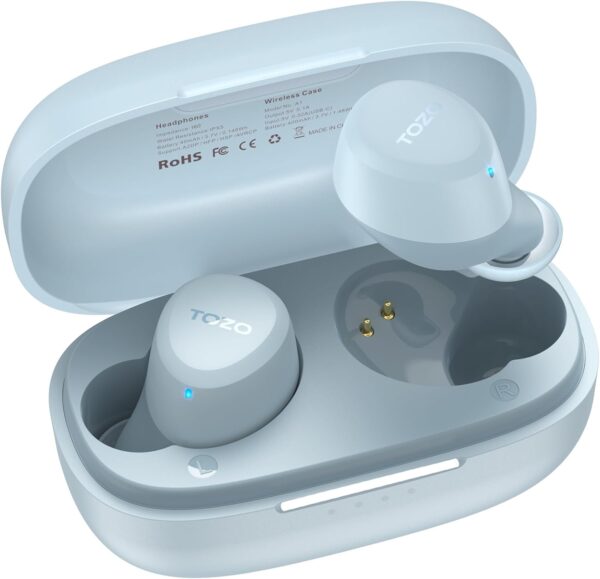 LIMITED TIME DEALS TOZO A1 Wireless Earbuds Bluetooth 5.3 Light Weight in Ear IPX5 Waterproof Headphones  26% OFF