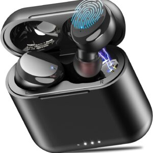 LIMITED TIME DEALS TOZO T6 True Wireless Earbuds Bluetooth 5.3 Headphones 50H Long Playtime 42% OFF