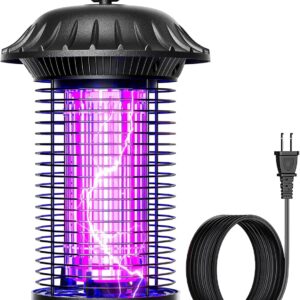 LIMITED TIME DEALS Buzbug LED Bug Zapper Indoor Outdoor, 10 Years Lifespan, 6.5ft Power Cord, IPX4 Waterproof 40% OFF